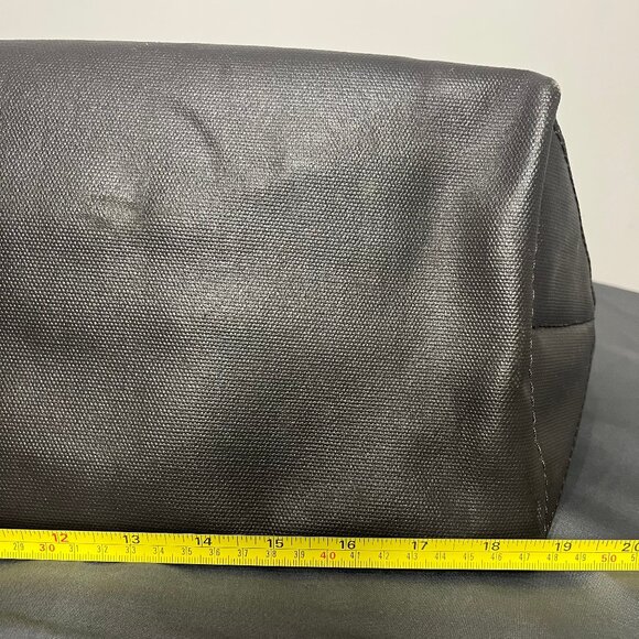 Eddie Bauer Boat Tote XL Waxed Canvas Bag Well Seasoned Outdoor Utility Garden - Picture 12 of 15